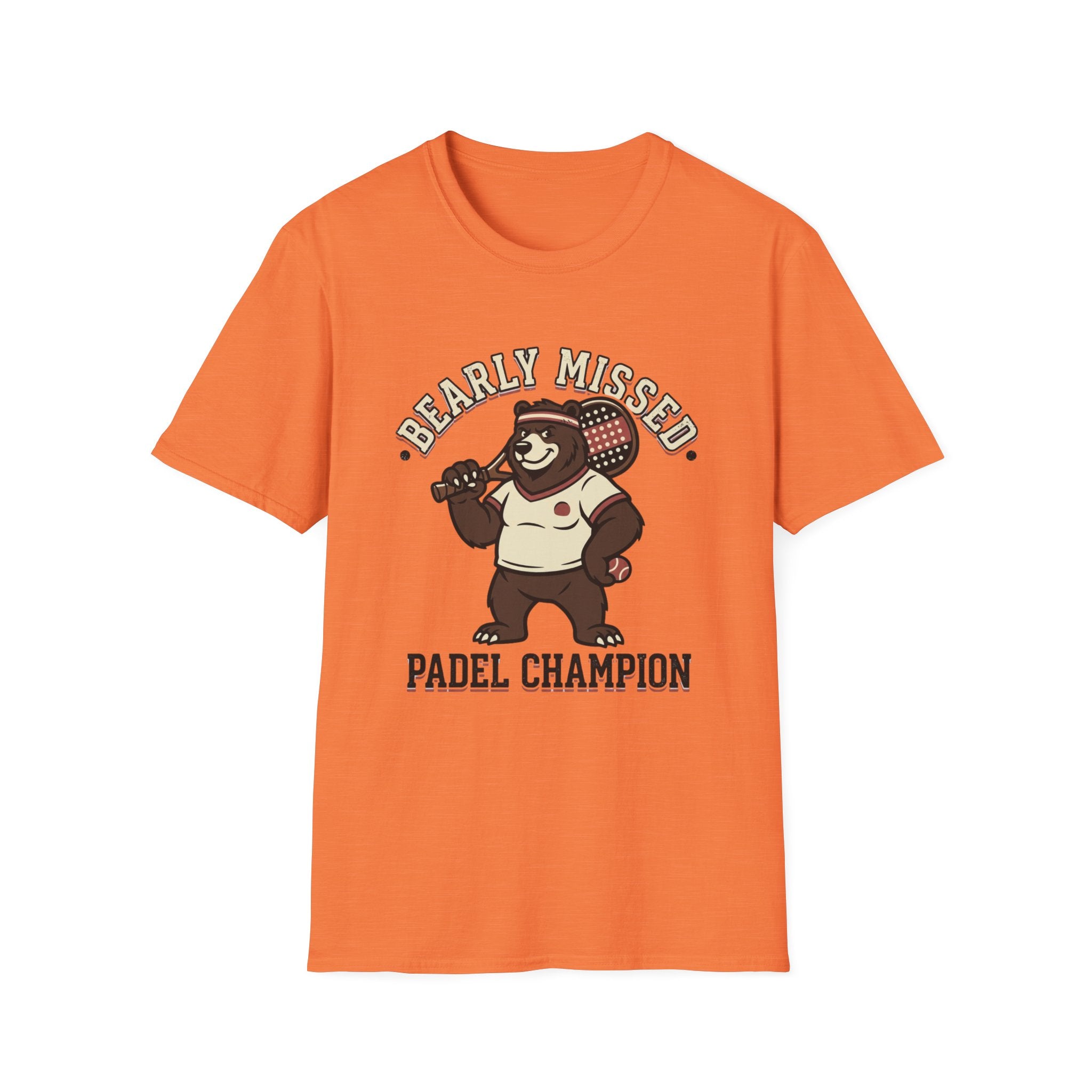 Retro Bear Padel Champion T-Shirt