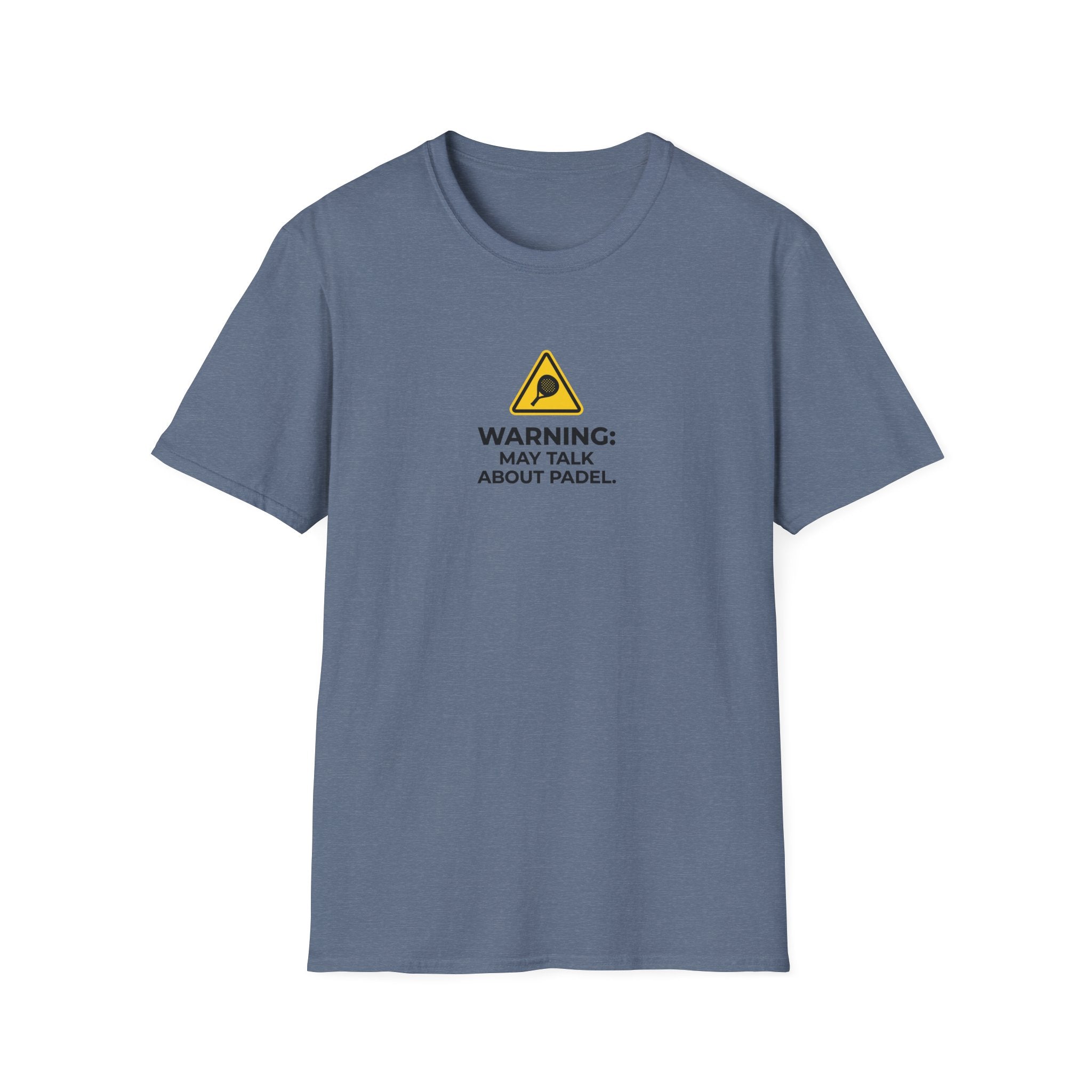 Warning May Talk About Padel T-Shirt