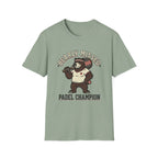 Retro Bear Padel Champion T-Shirt