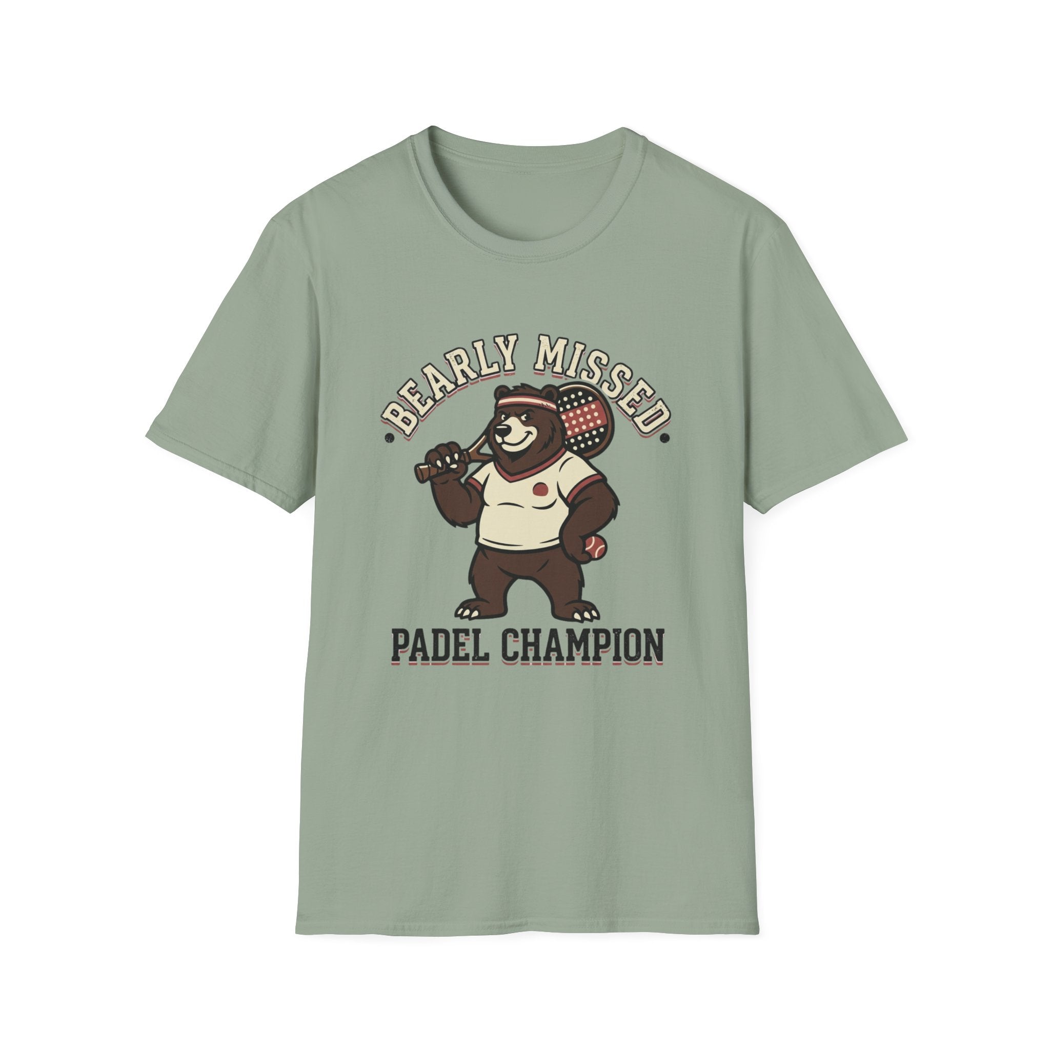 Retro Bear Padel Champion T-Shirt