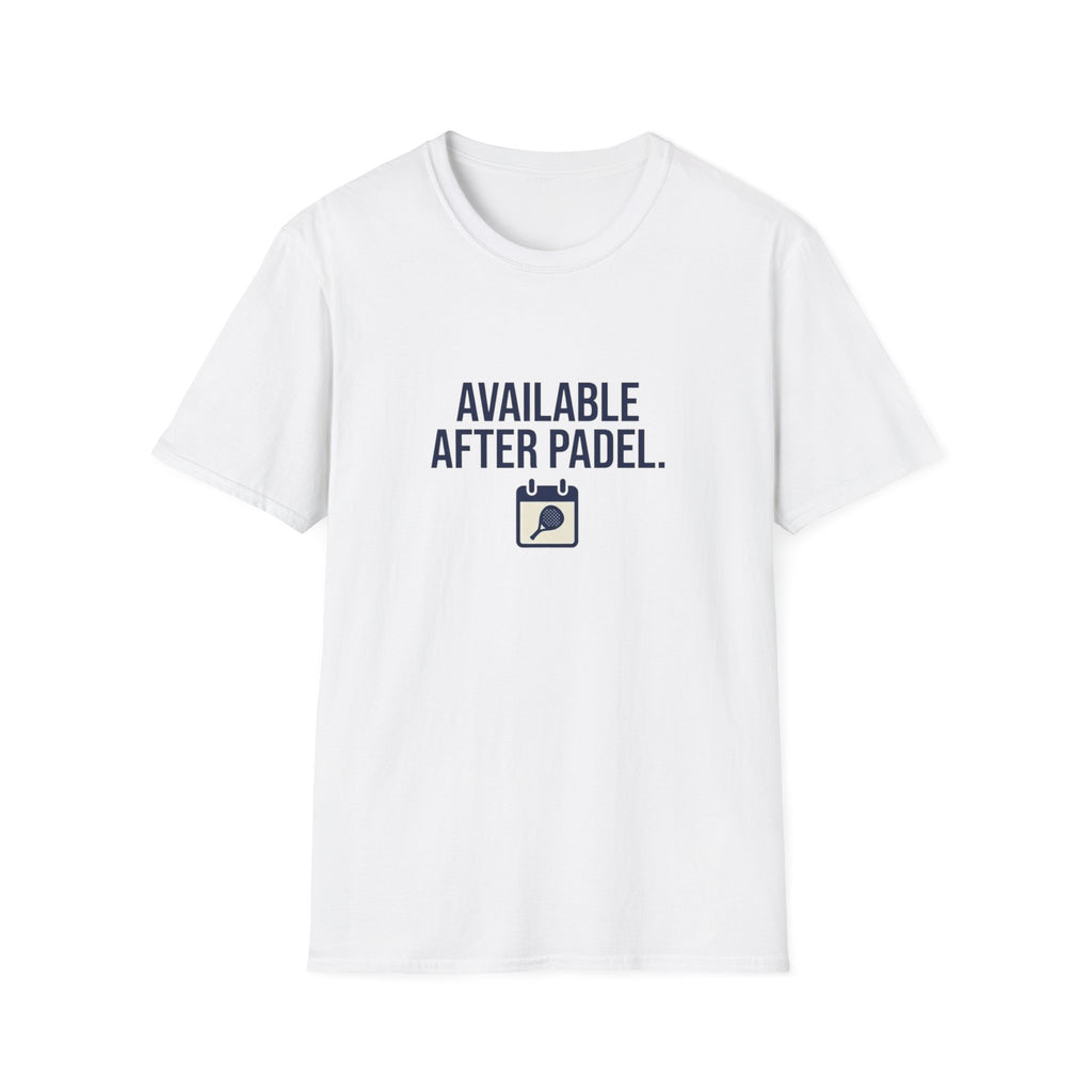 Available After Padel T-Shirt