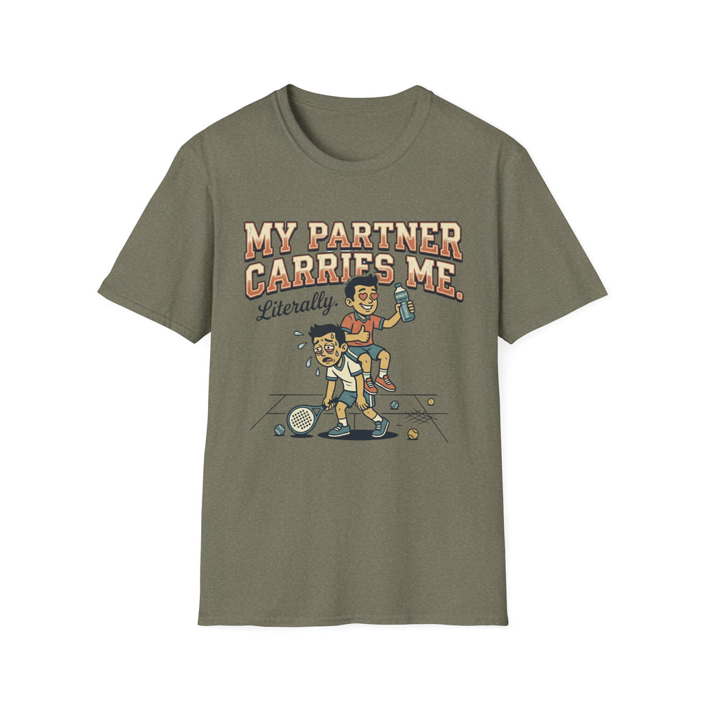 My Partner Carries Me T-Shirt
