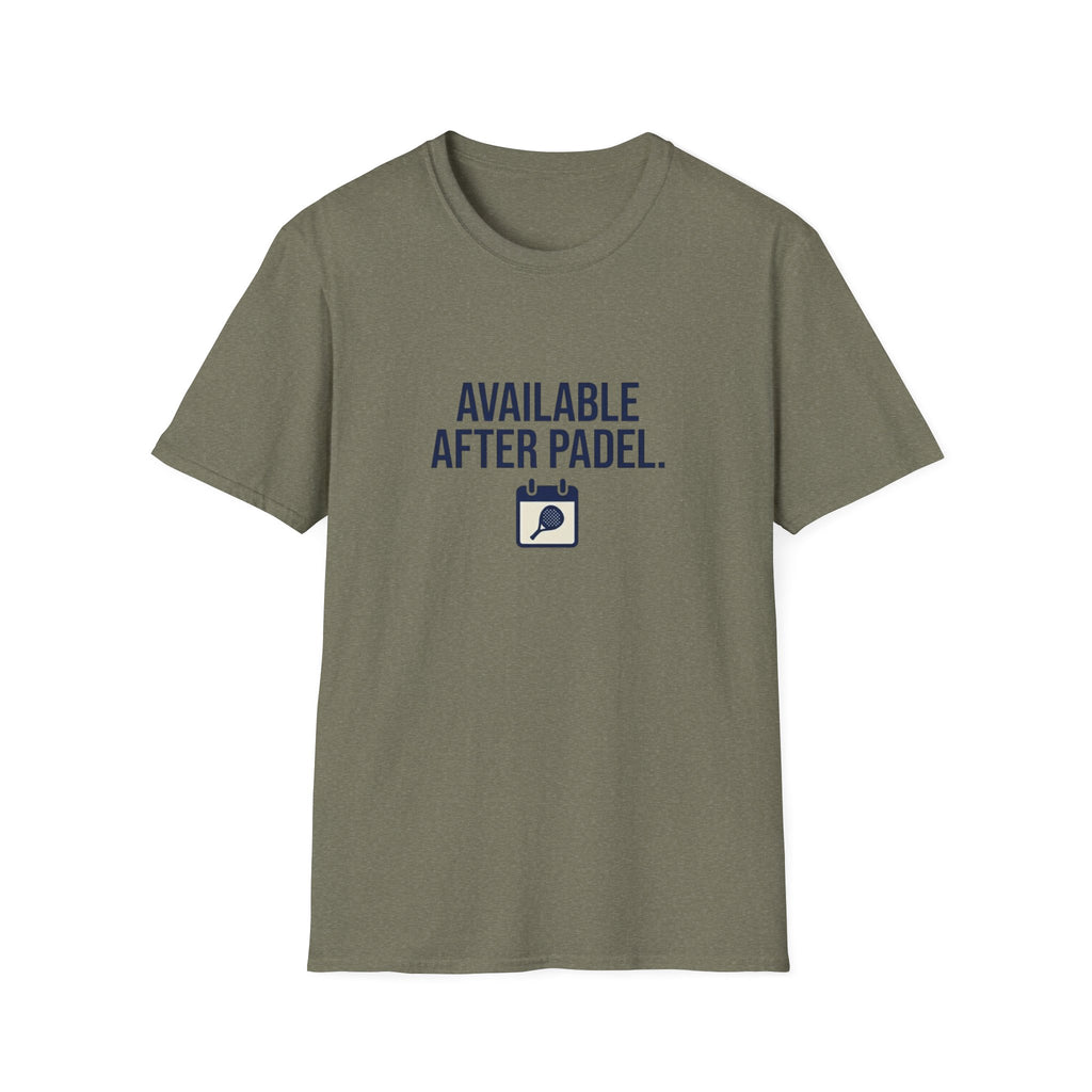 Available After Padel T-Shirt