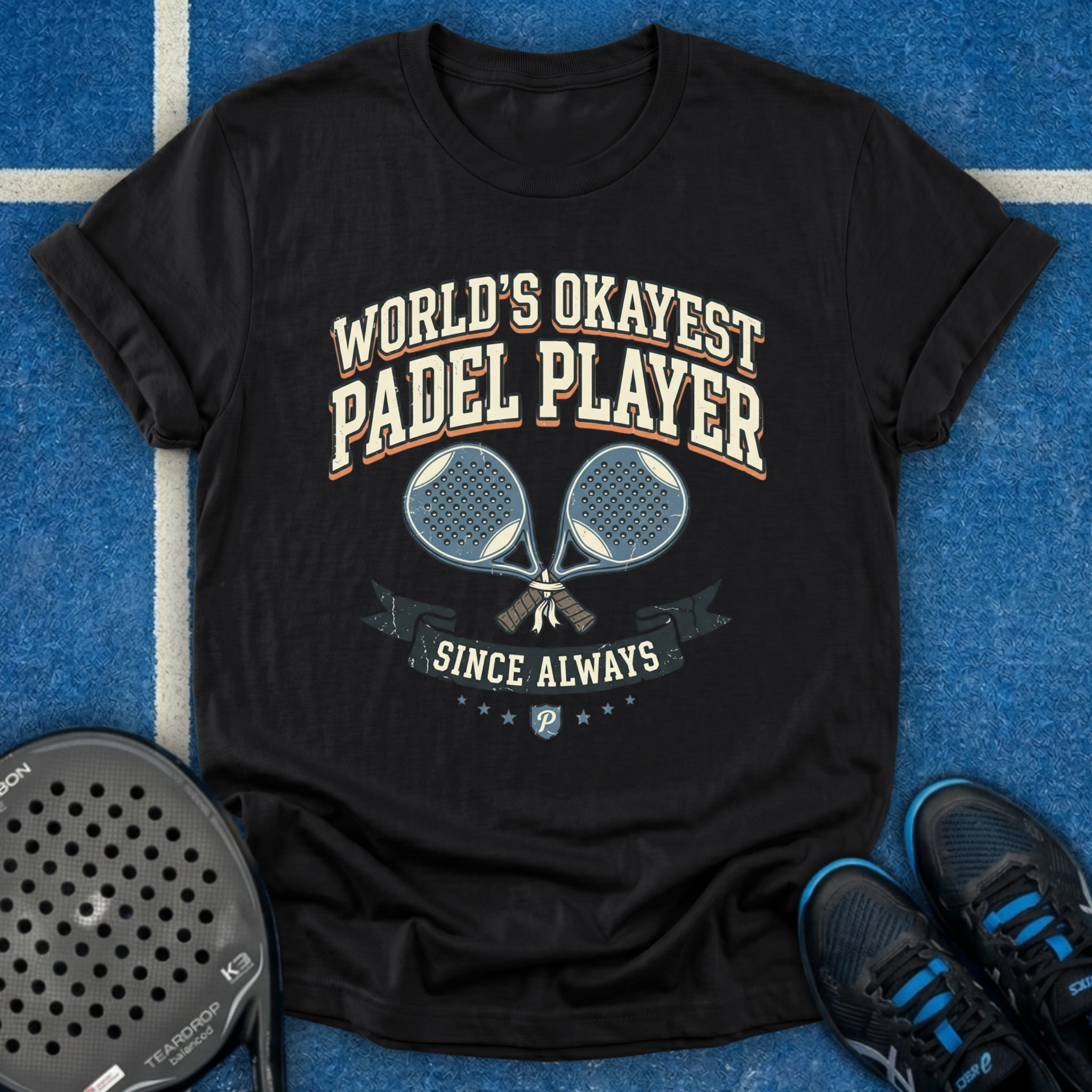 World's Okayest Padel Player T-Shirt