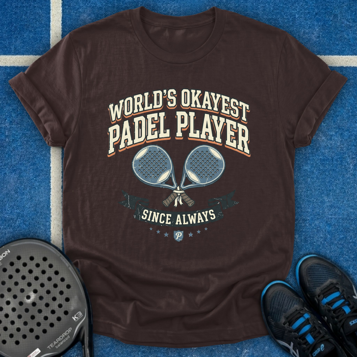 World's Okayest Padel Player T-Shirt
