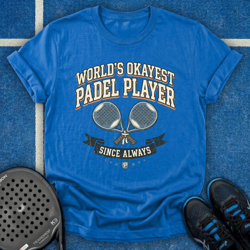 World's Okayest Padel Player T-Shirt