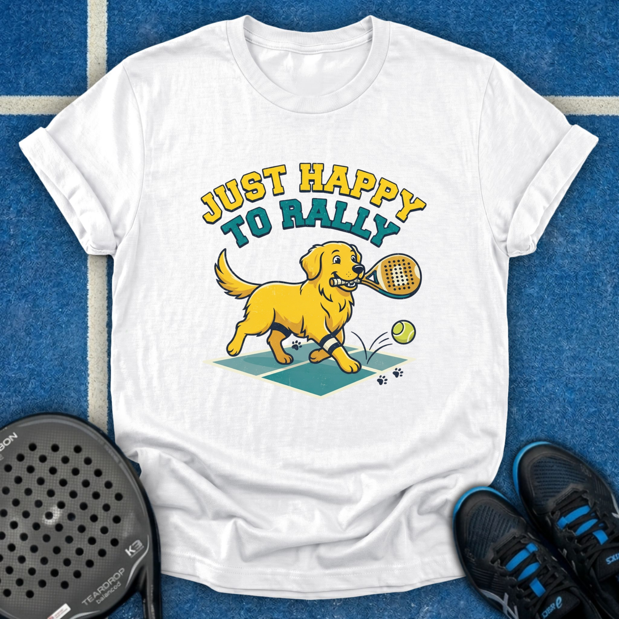 Just Happy To Rally T-Shirt