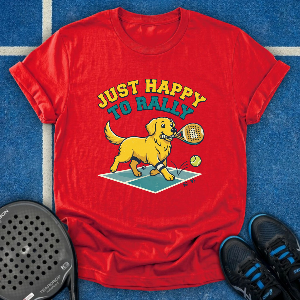 Just Happy To Rally T-Shirt