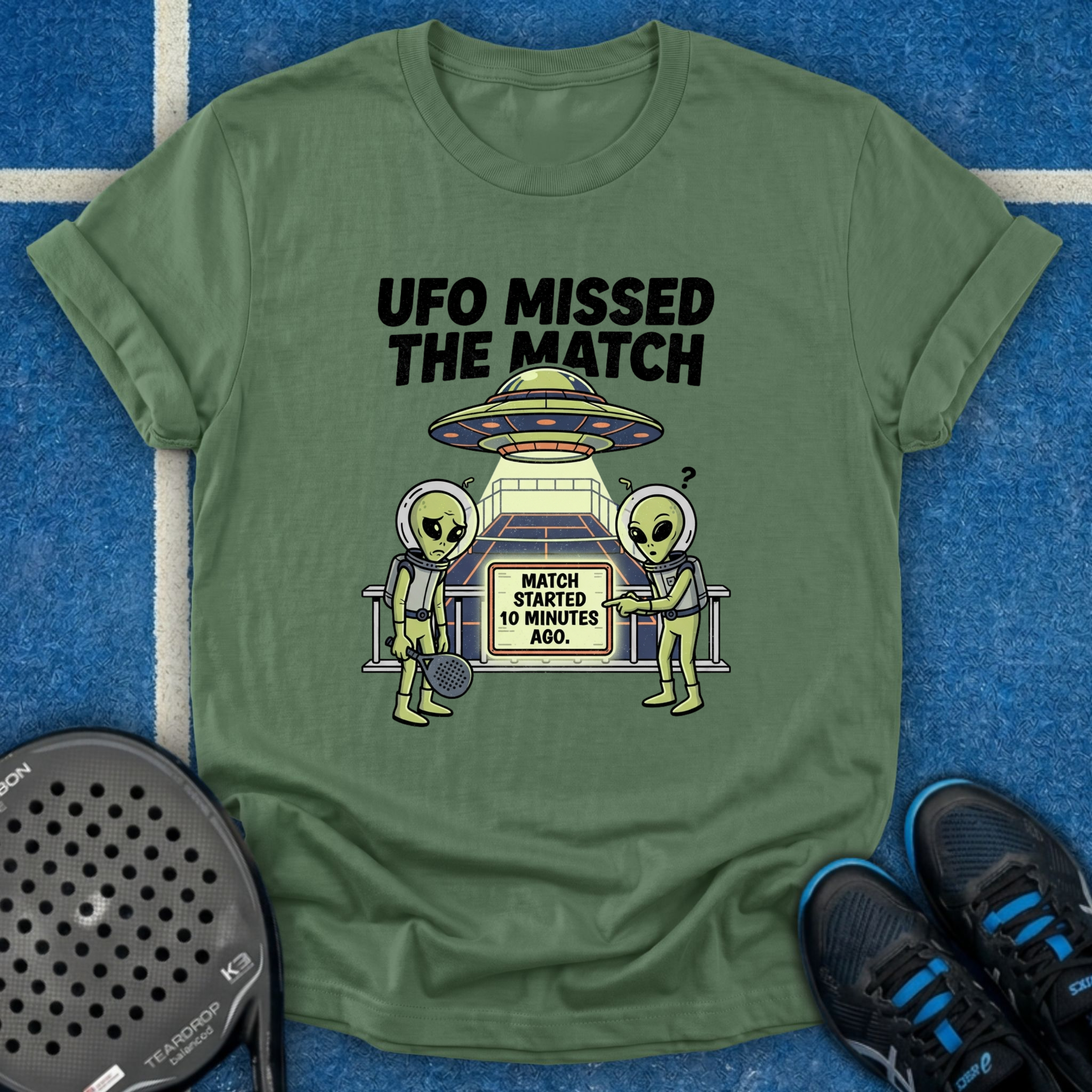 Ufo Missed The Match T-Shirt