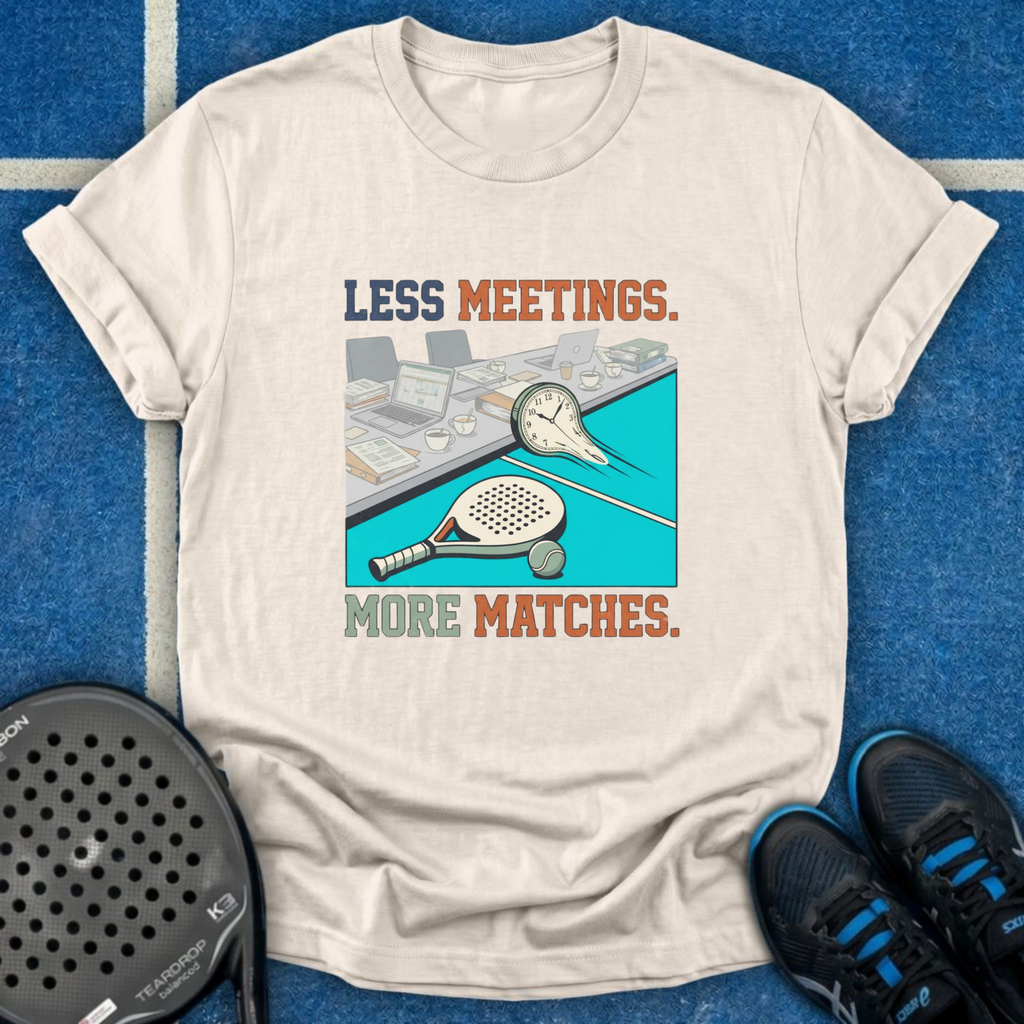 Less Meetings More Matches T-Shirt