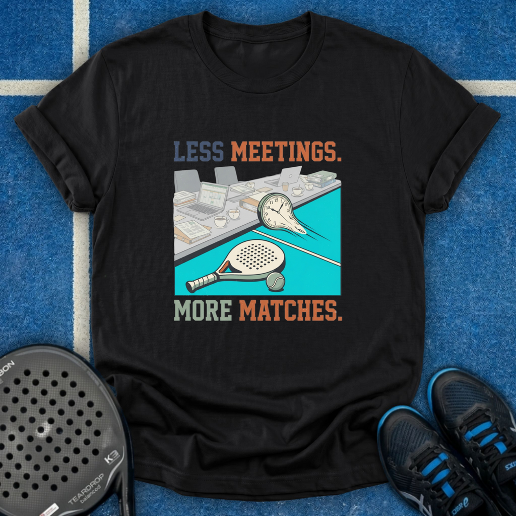 Less Meetings More Matches T-Shirt