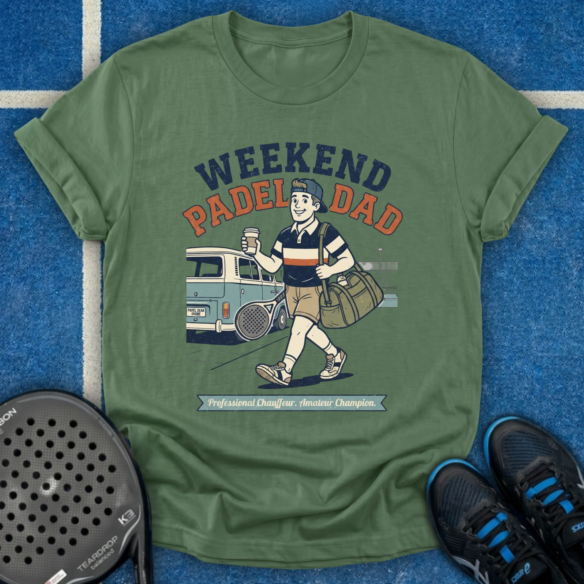 Weekend Padel Dad T-Shirt