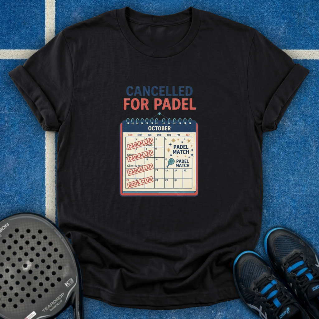 Cancelled For Padel T-Shirt