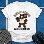 Retro Bear Padel Champion T-Shirt