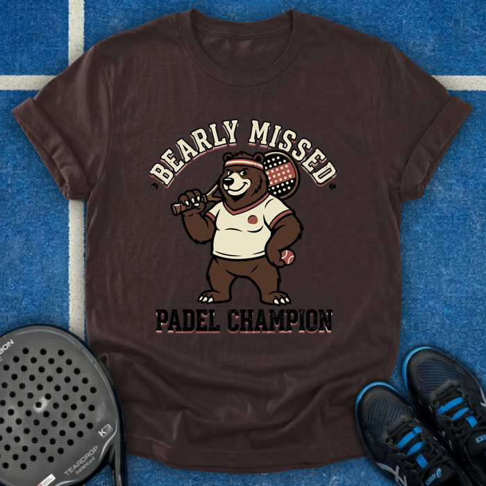 Retro Bear Padel Champion T-Shirt