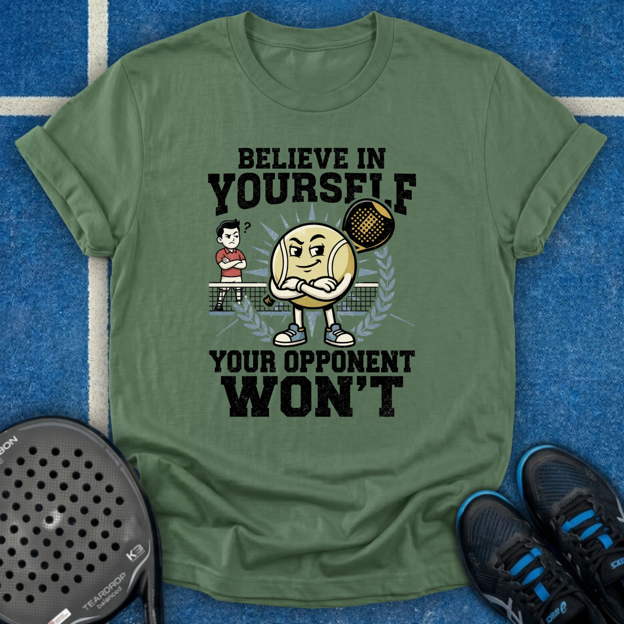 Believe In Yourself Your Opponent Won't T-Shirt