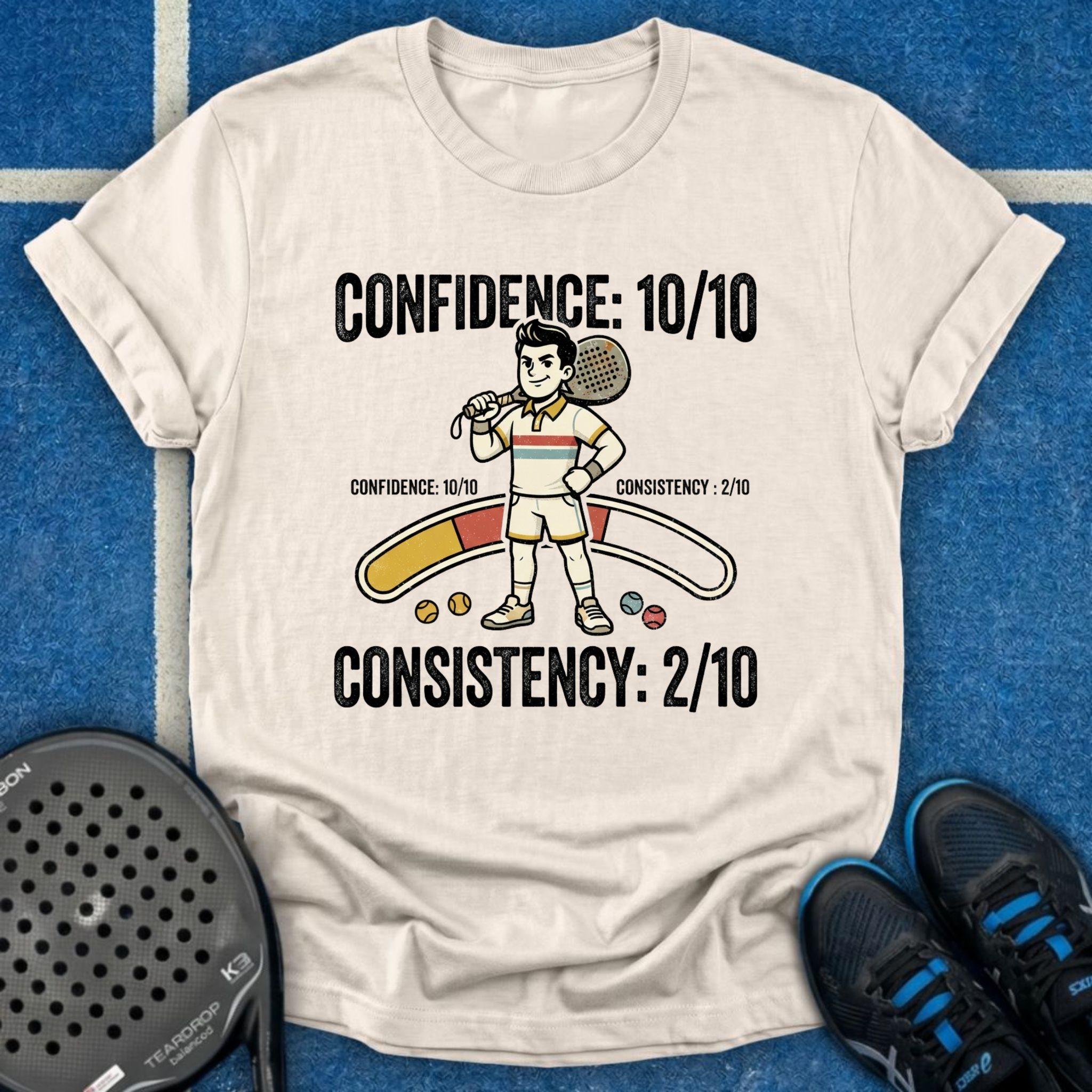 Confidence 10/10 Consistency 2/10 T-Shirt