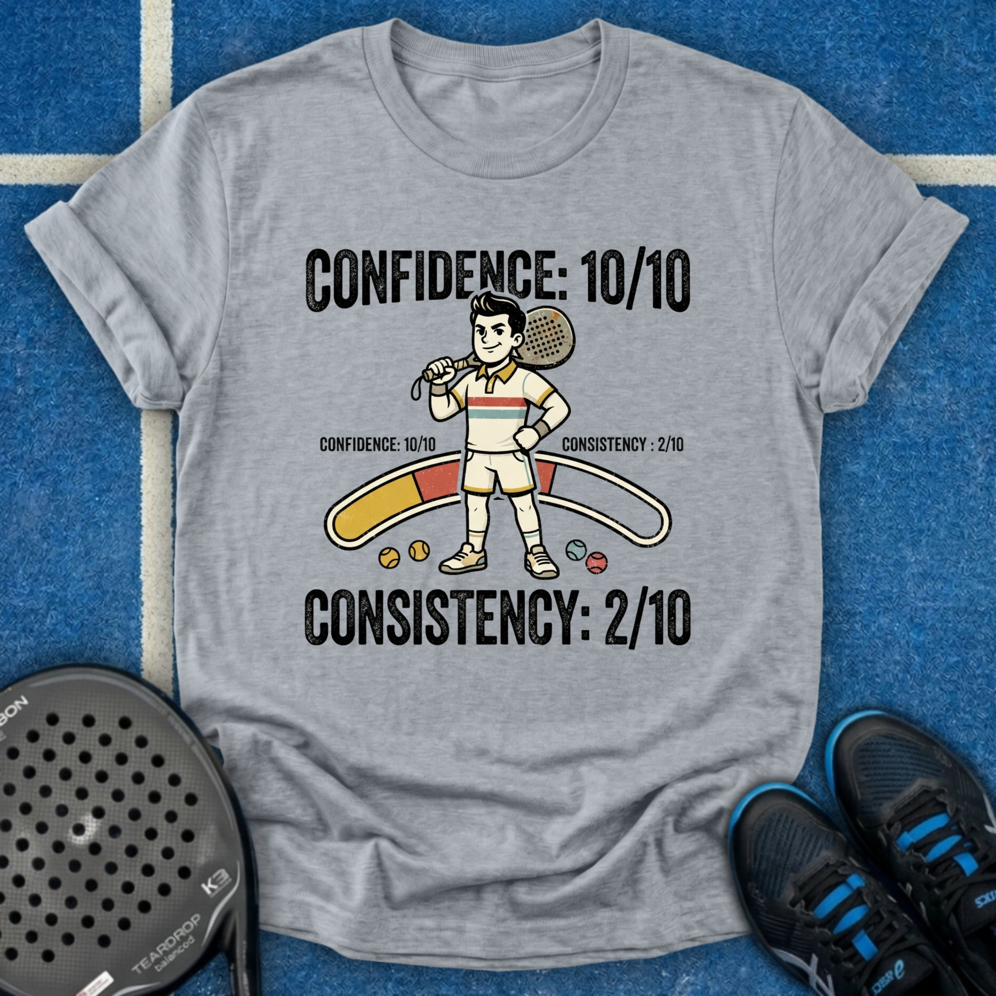 Confidence 10/10 Consistency 2/10 T-Shirt