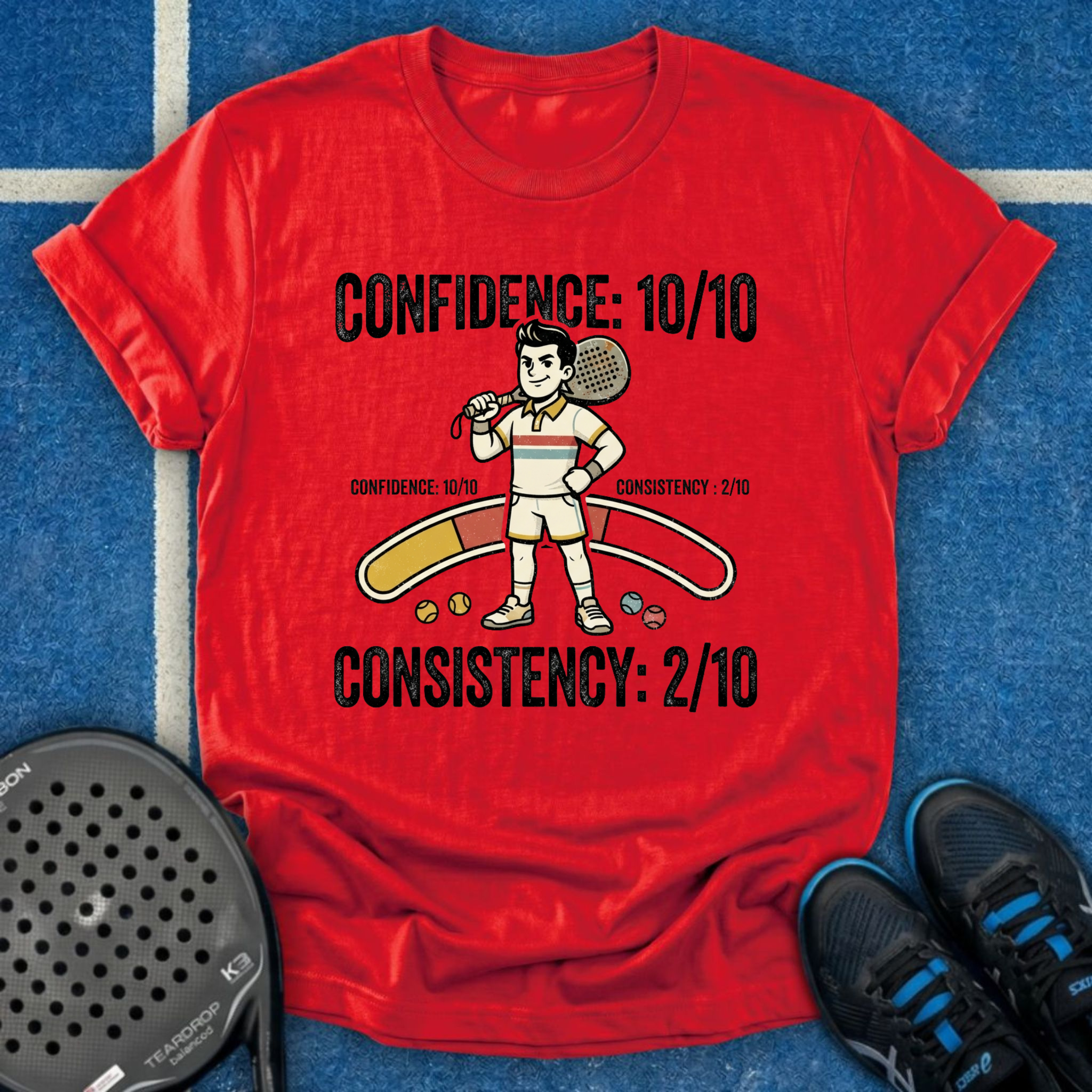Confidence 10/10 Consistency 2/10 T-Shirt