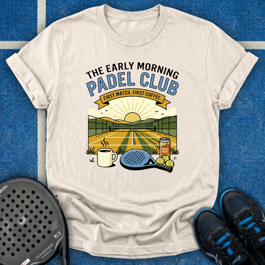 Early Morning Padel Club T-Shirt
