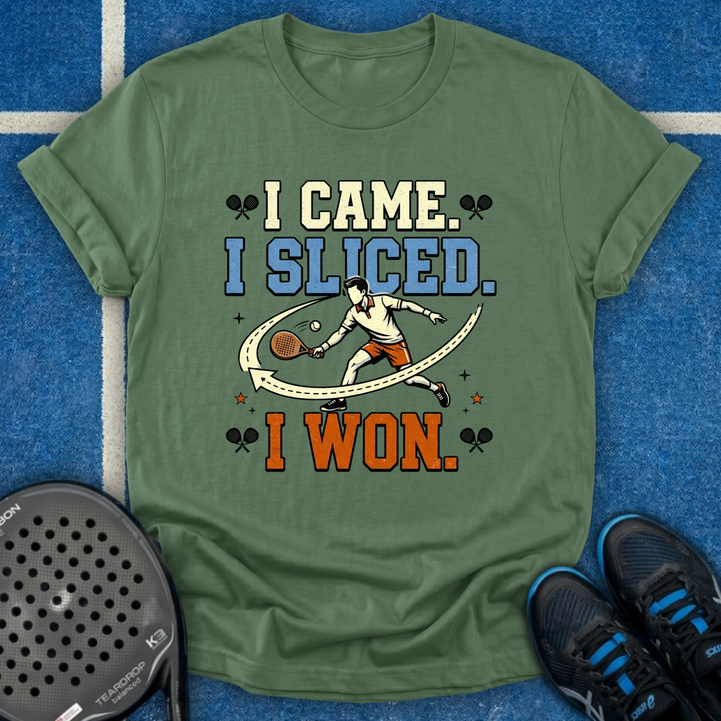 I Came I Sliced I Won T-Shirt