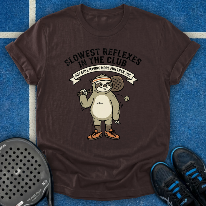 Slowest Reflexes In The Club T-Shirt
