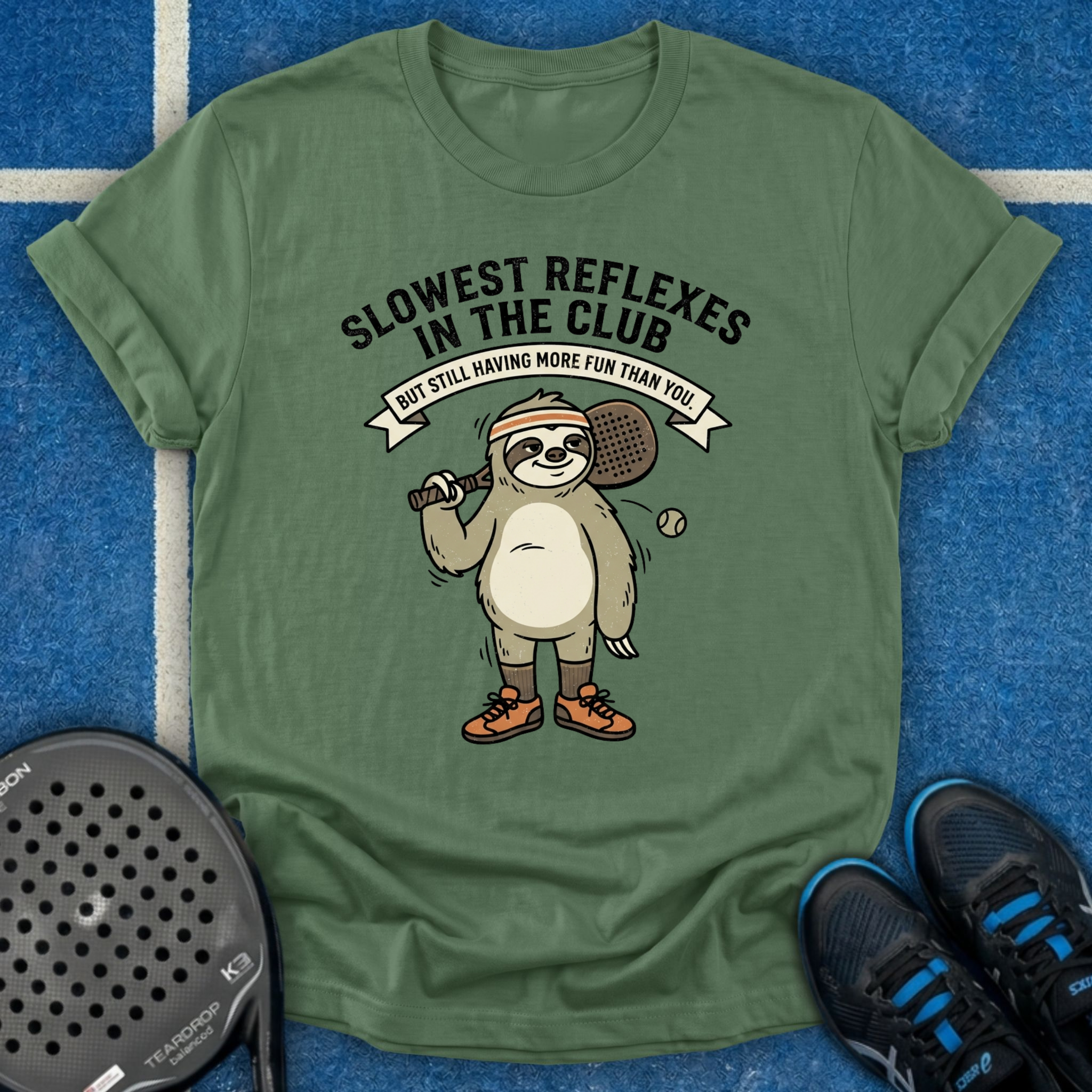 Slowest Reflexes In The Club T-Shirt