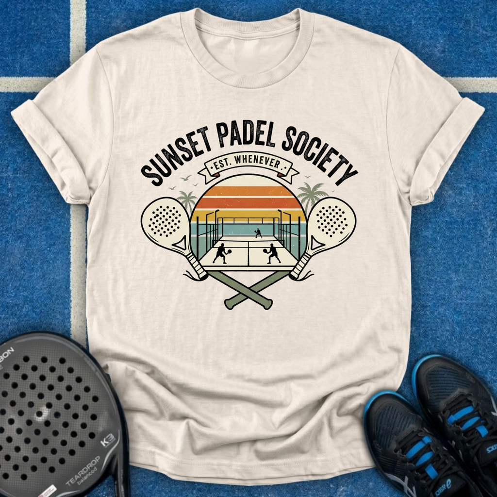 Sunset Padel Society T-Shirt