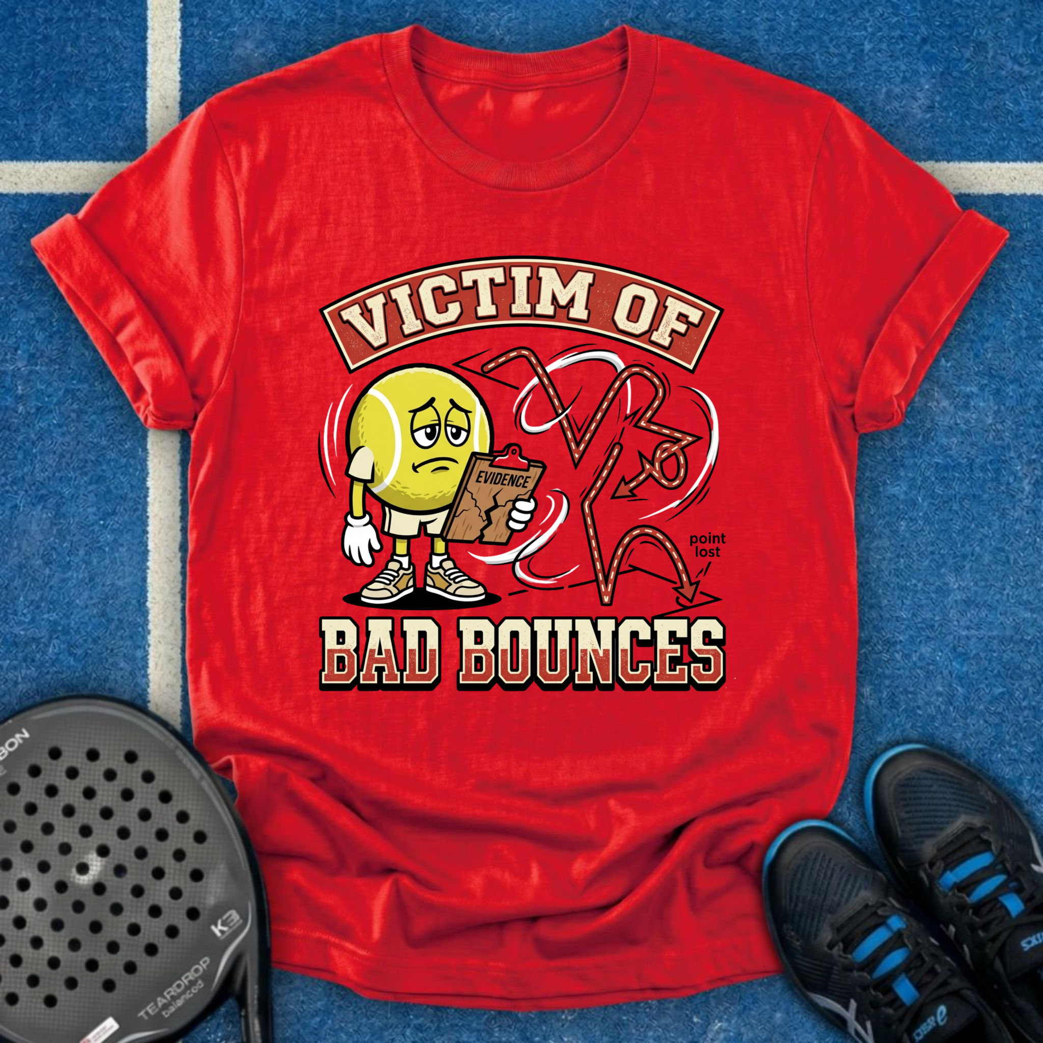 Victim Of Bad Bounces T-Shirt