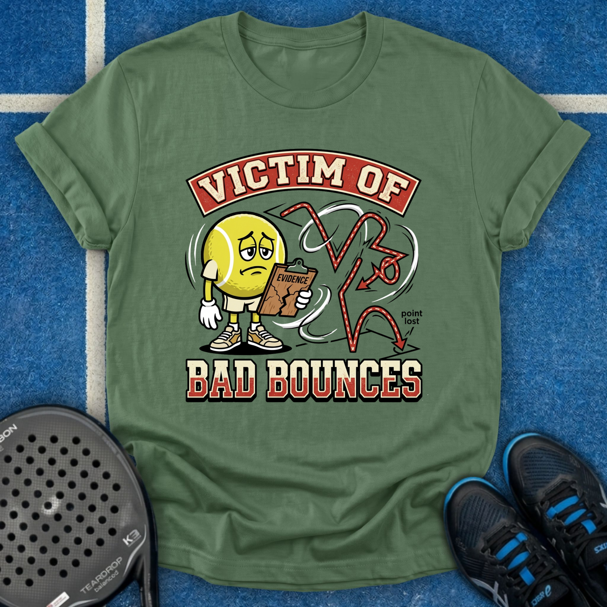 Victim Of Bad Bounces T-Shirt