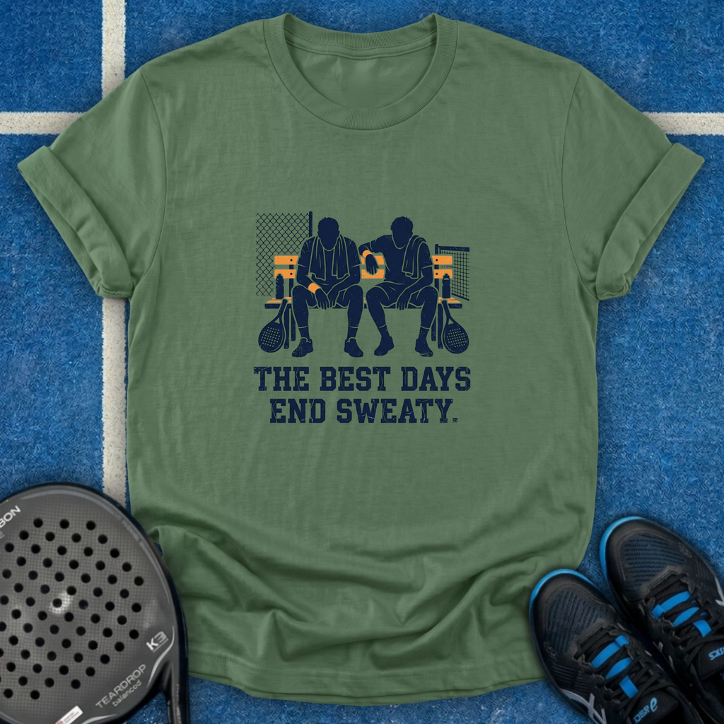 The Best Days End Sweaty T-Shirt
