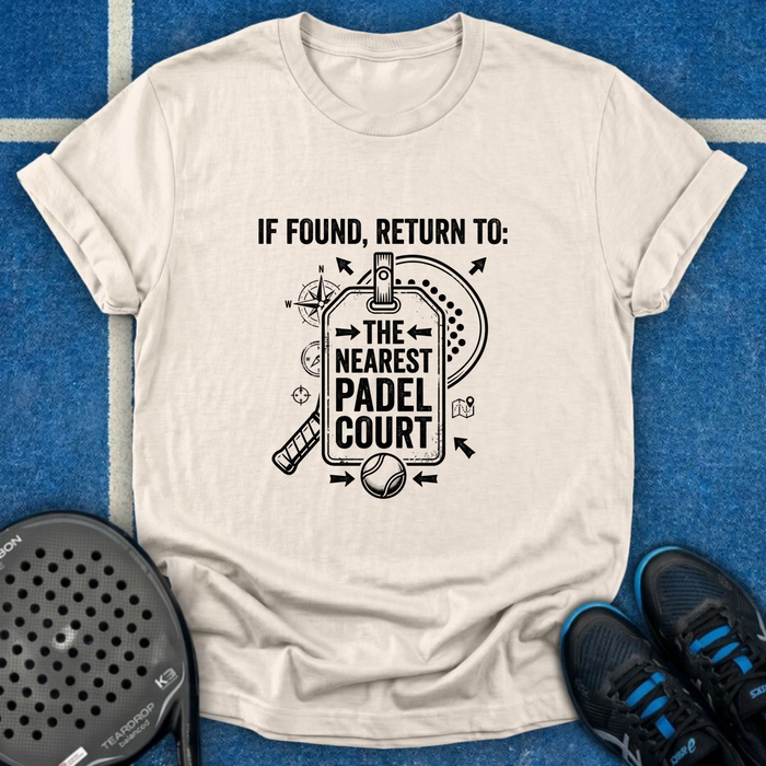 Return To Nearest Padel Court T-Shirt