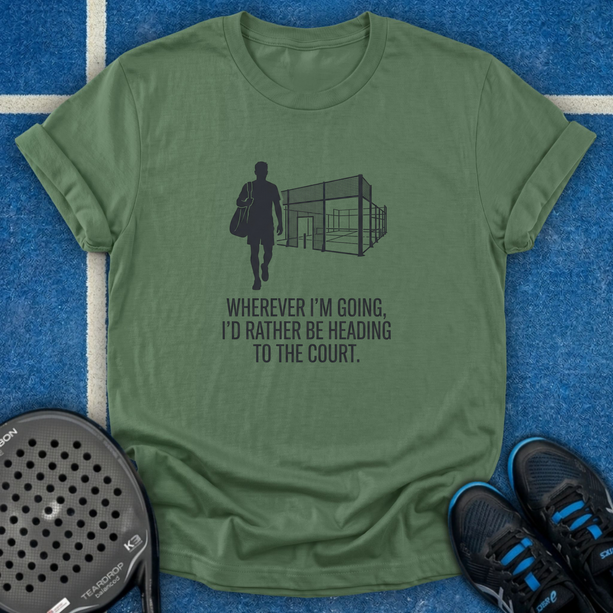 I'd Rather Be Heading To The Court T-Shirt