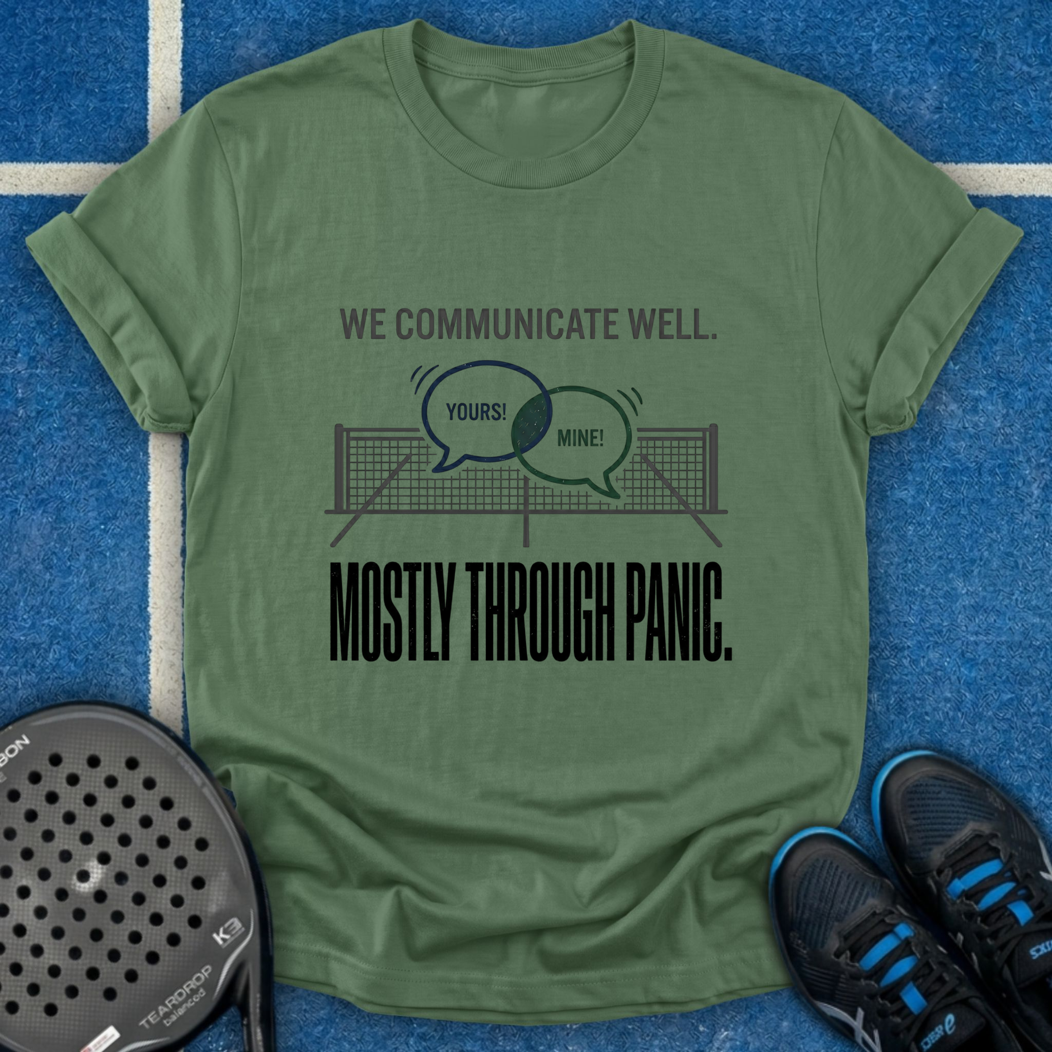Communicate Through Panic T-Shirt