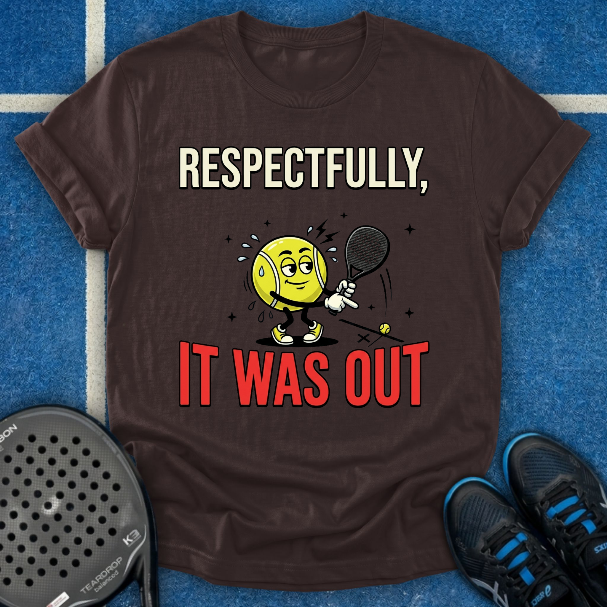 Respectfully, It Was Out T-Shirt