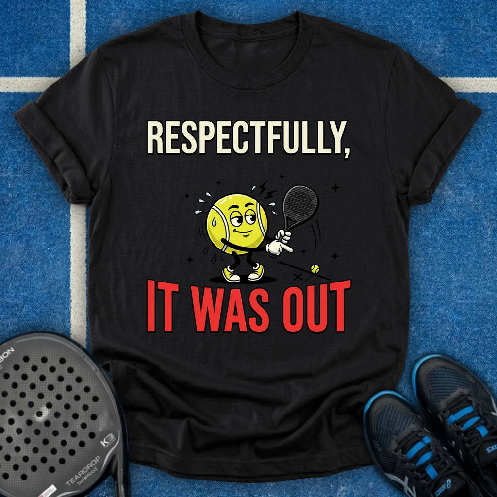 Respectfully, It Was Out T-Shirt