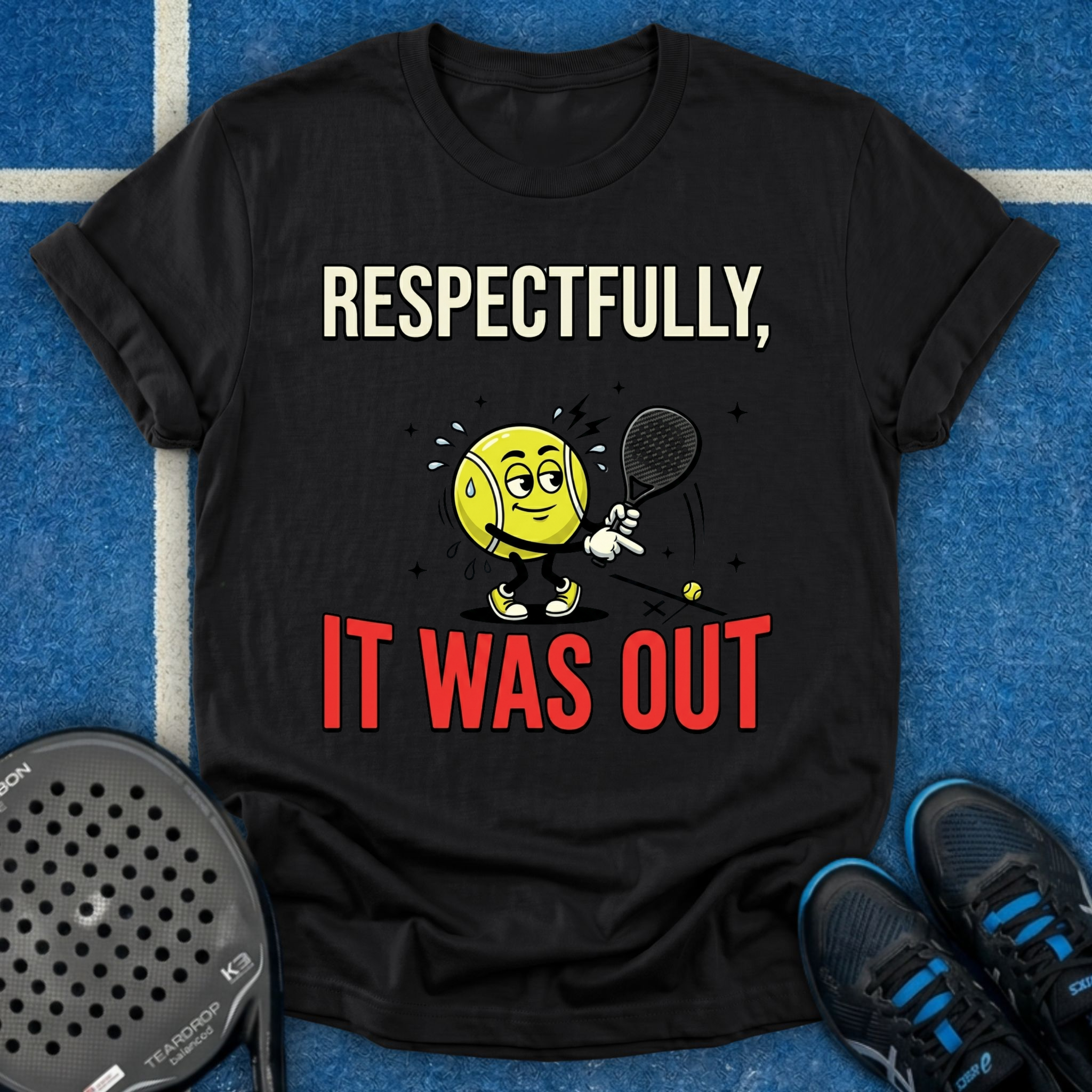 Respectfully, It Was Out T-Shirt