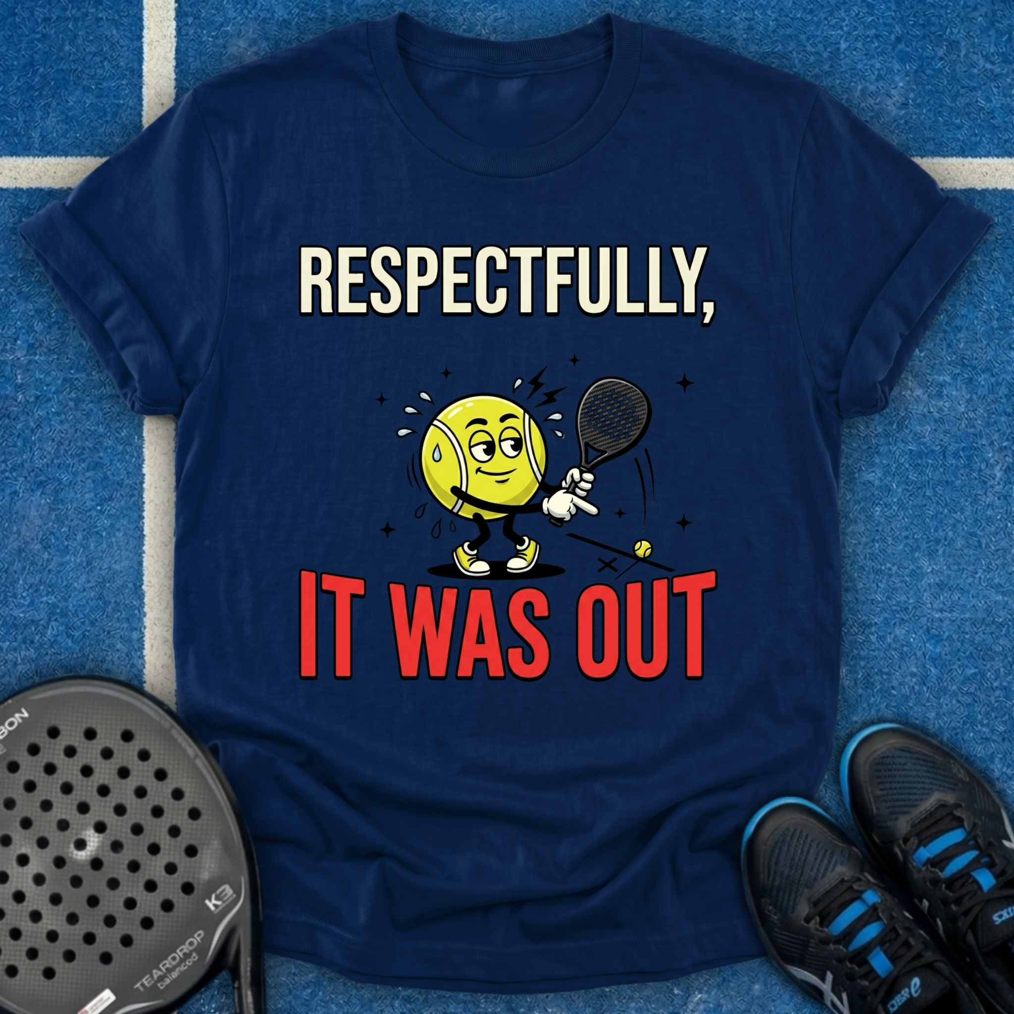 Respectfully, It Was Out T-Shirt