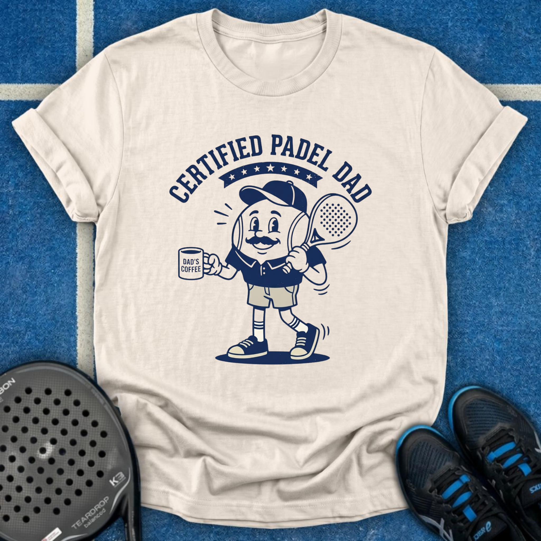 Certified Padel Dad T-Shirt