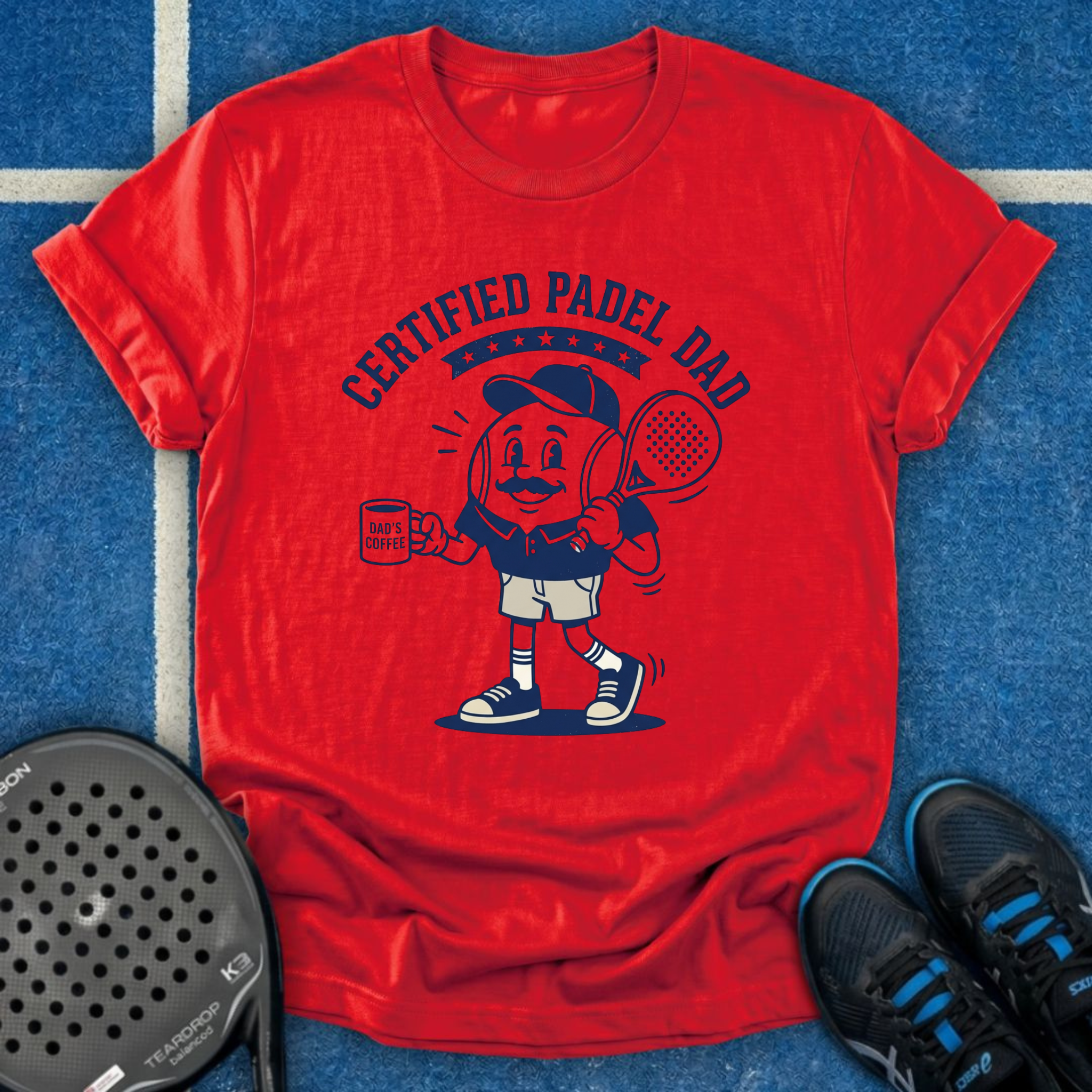 Certified Padel Dad T-Shirt