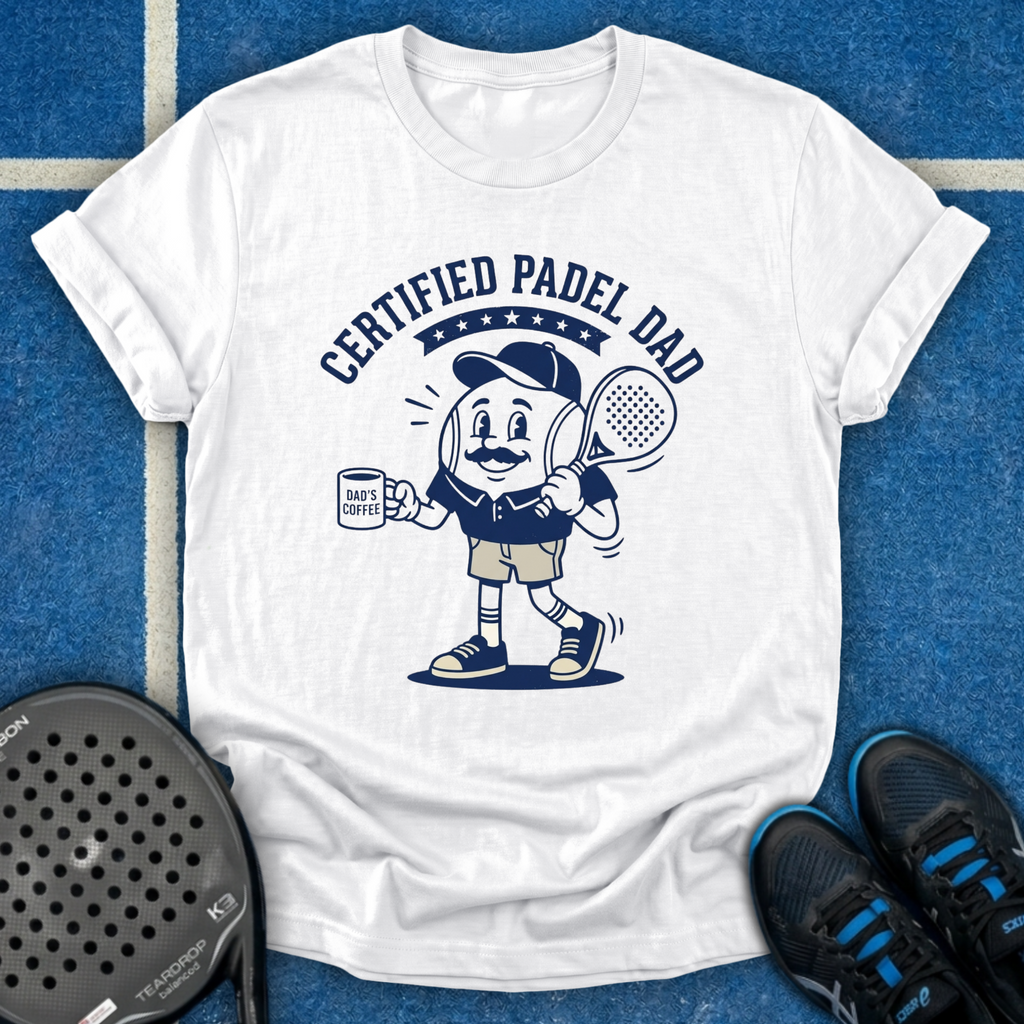 Certified Padel Dad T-Shirt