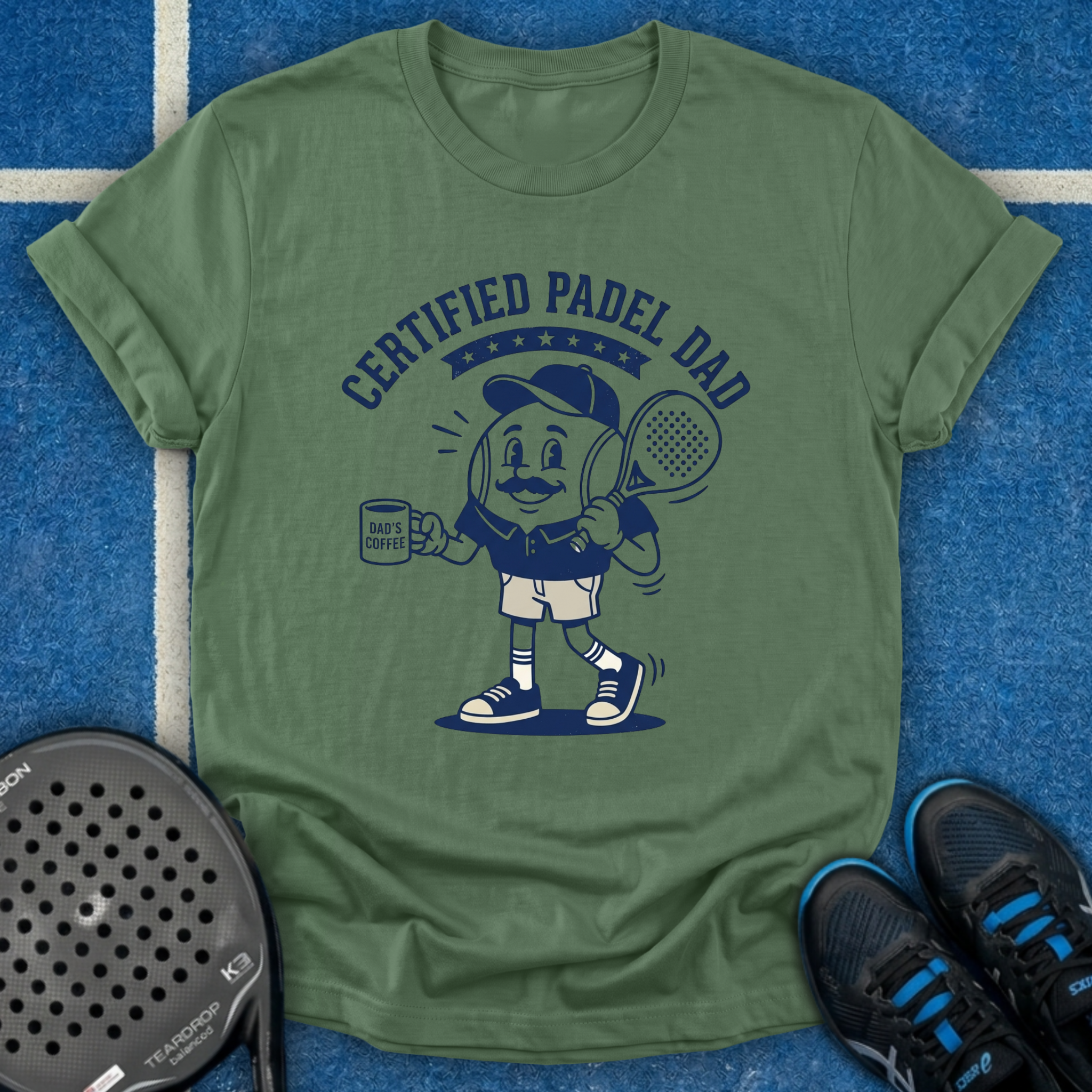 Certified Padel Dad T-Shirt