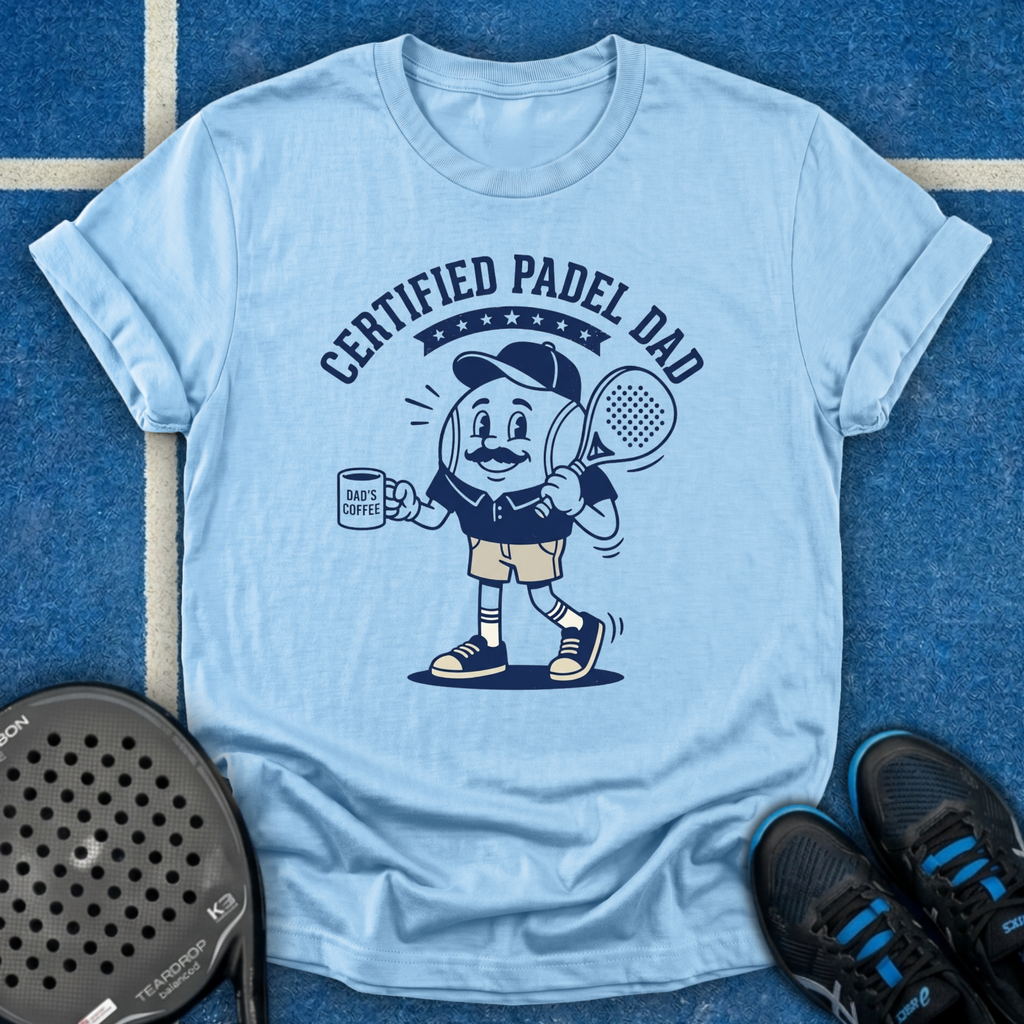 Certified Padel Dad T-Shirt