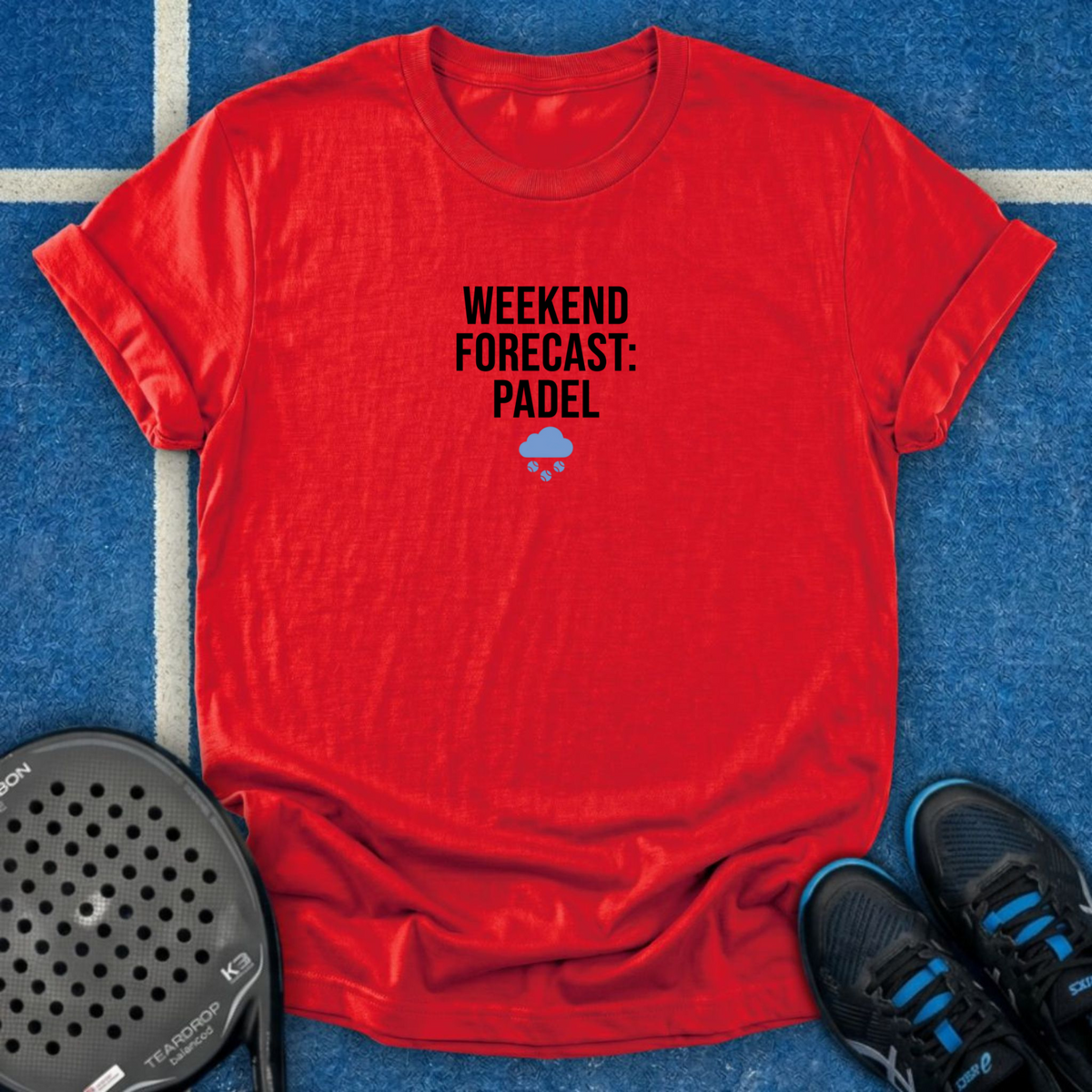 Weekend Forecast Padel T-Shirt