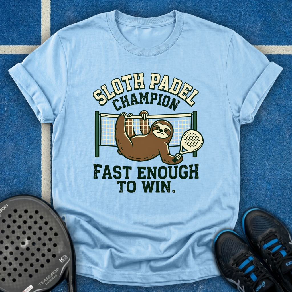 Sloth Padel Champion T-Shirt