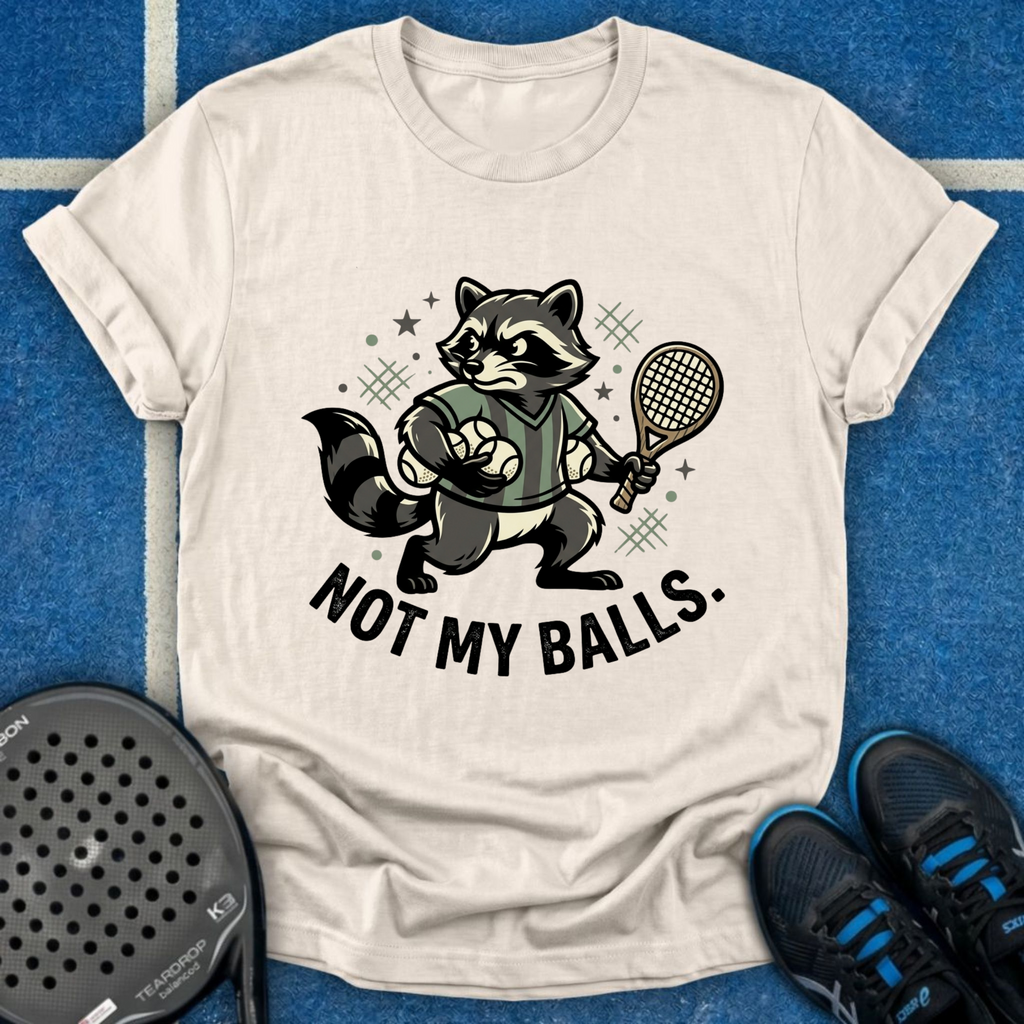 Raccoon Padel Thief T-Shirt