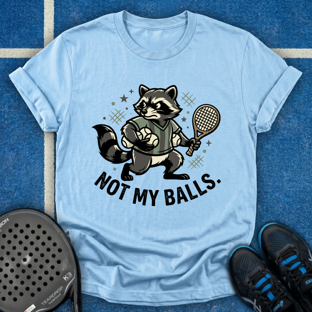 Raccoon Padel Thief T-Shirt