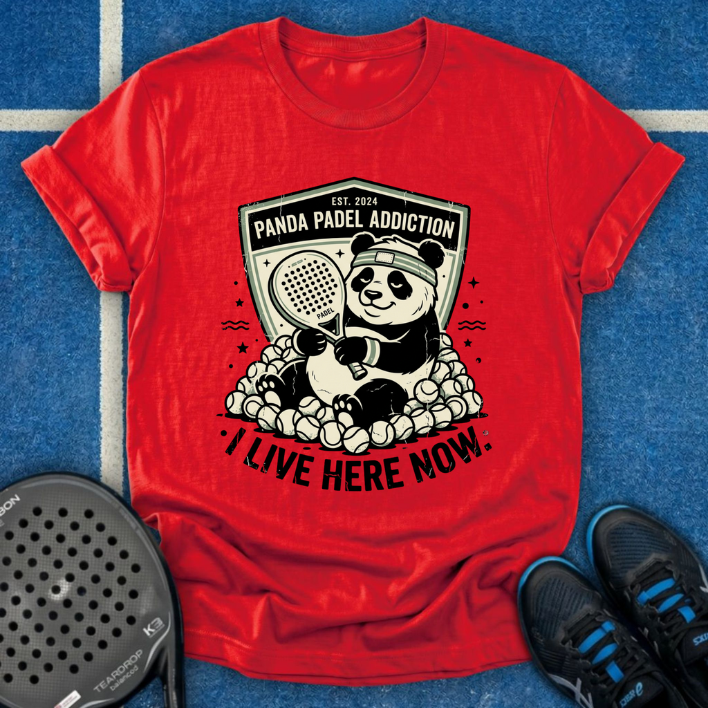 Panda Padel Addiction T-Shirt