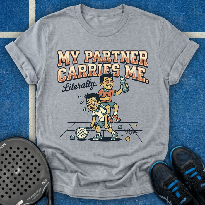 My Partner Carries Me T-Shirt