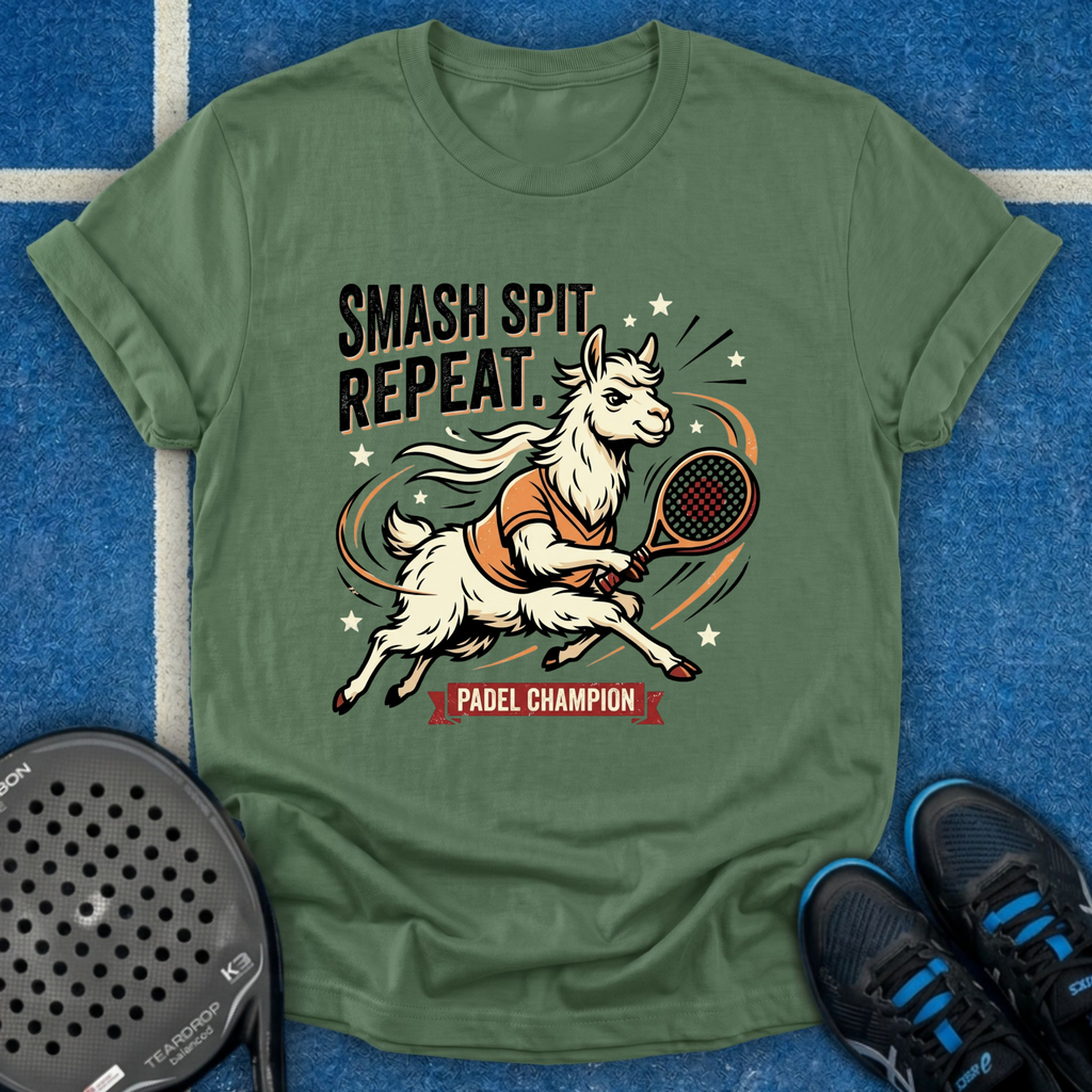 Llama Smash Champion T-Shirt